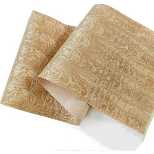 Reconstituted Natural Genuine Ash Veneer Slice for Furniture Car Auto Stereo Audio Equipment 45cm x 240cm 0.25mm thick C/C