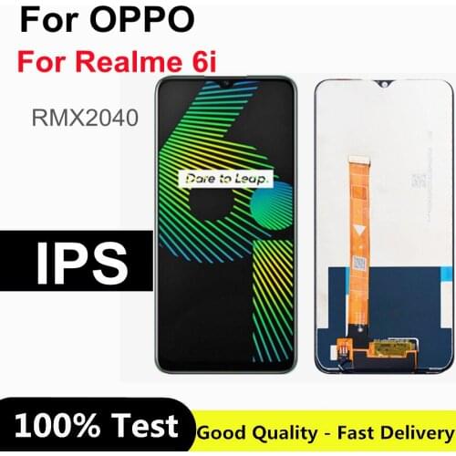 6.5" For Oppo Realme 6i RMX2040 LCD Display Touch Screen Digitizer Assembly for OPPO Realme 6i 6 i LCD
