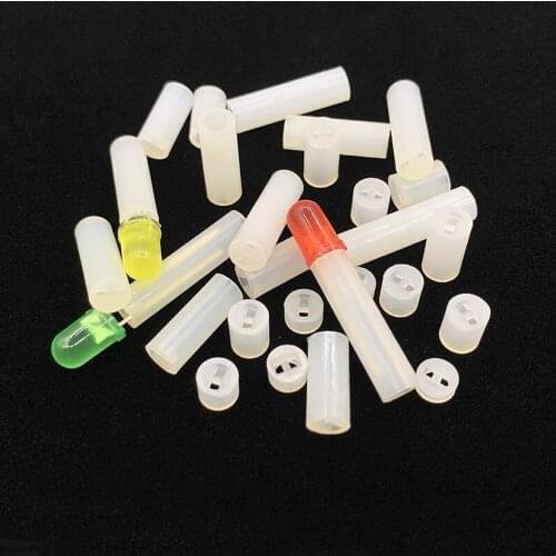 1000PCS/1LOT 3MM 5MM LED Round Spacer Lamp holder Plastic Support Nylon Isolation Column