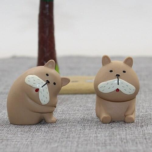 Cute Sea Lion Miniature Fairy Garden Home Decoration Mini Animal Toy Craft Dollhouse Micro Decor DIY Gift Drop Shipping