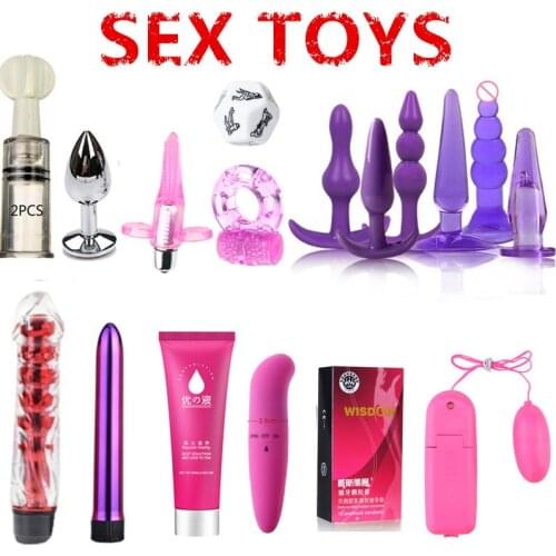 2019 Diverse types contained Anal Hollow Butt Plug Massager P Spot Ass-Gasm For Male Female Masturbation Anal Sex Toys Vibrating