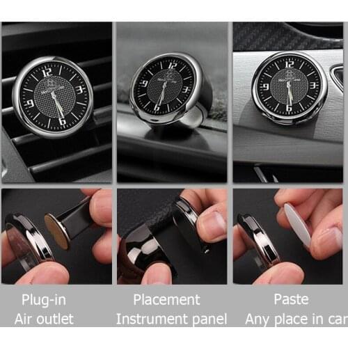 For BMW Car Clock Refit Interior Luminous Electronic Quartz Ornaments watch Clock Decoration