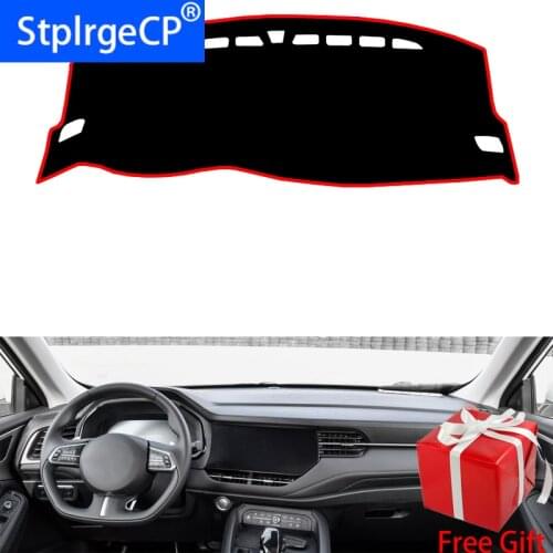 For HAVAL F7 2019 Car Styling Dash Mat Dashmat Dashboard Sticker Cover Sun Shade Dash Board Cover Carpet