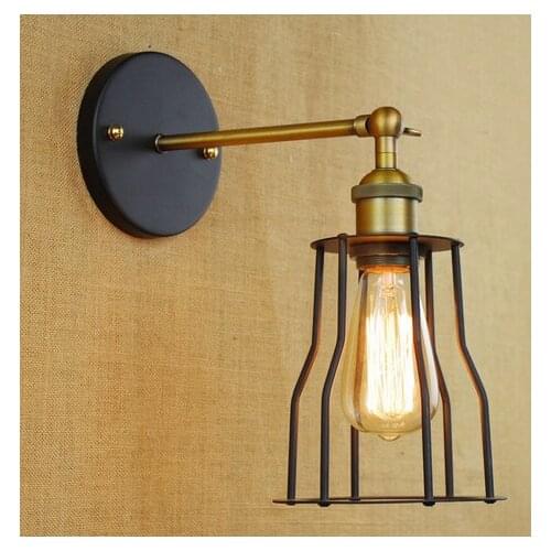 Edison Retro Loft Style Sconce Vintage Wall Light For Home Antique Industrial Wall Lamp Iron Indoor Lighting Lampara Pared