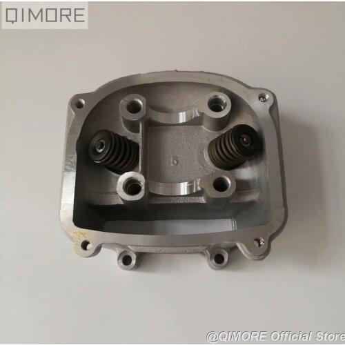 57.4mm Cylinder Head Assembly (NON-EGR) with valves installed for Scooter Moped Go-kart ATV QUAD 157QMJ 1P57QMJ GY6 150