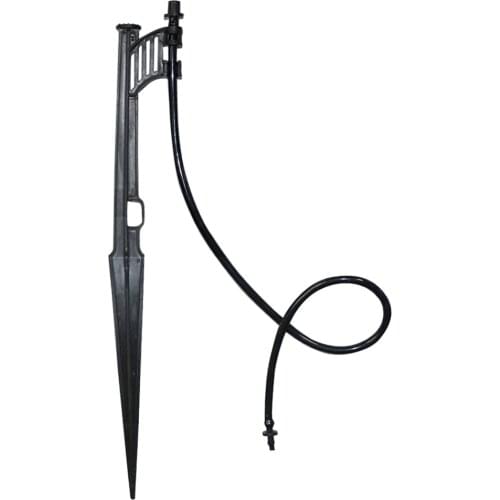 Support rod kit with 50cm 4/7 mm hose for 6mm micro-nozzles connector holder Agriculture tools Irrigation fittings 10 Sets