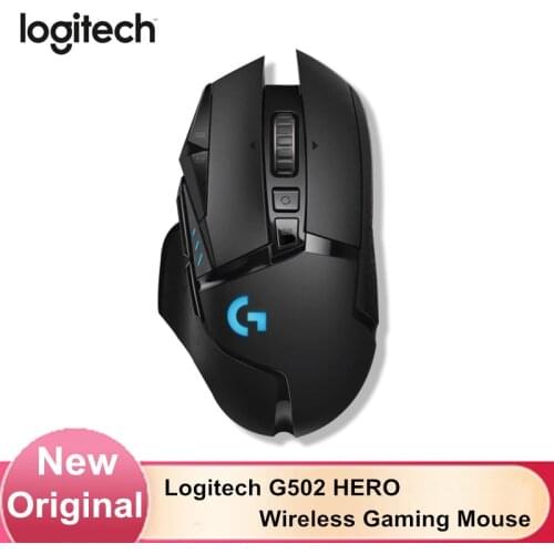 Original Logitech G502 HERO LIGHTSPEED Wireless Gaming Mouse With 2.4GHz Programming 16000DPI RGB Adjustable 11 Keys Gaming Mice
