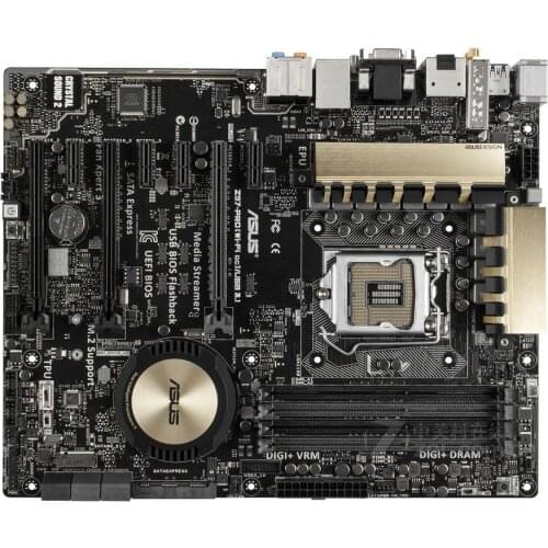 Desktop Motherboard Asus Z97-PRO(WiFi ac)/USB3.1 Socket LGA 1150 i7 i5 i3 DDR3 SATA3 USB3.0 ATX mainboard PC