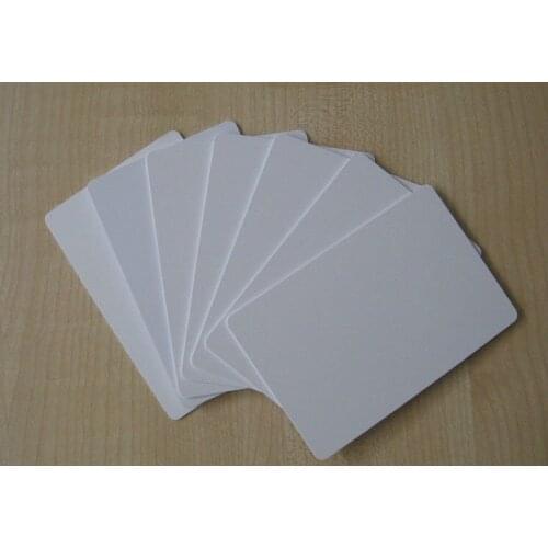 Factory wholesale 3000pcs Blank White EM4100 rfid card card id card PVC smart cards