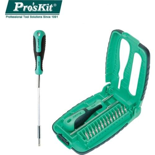 ProsKit SD-9804 15in1 High Precision Electronic Screwdriver Set Bit Driver Mobile Phone Repair Screwdriver Bit Driver Hand Tool