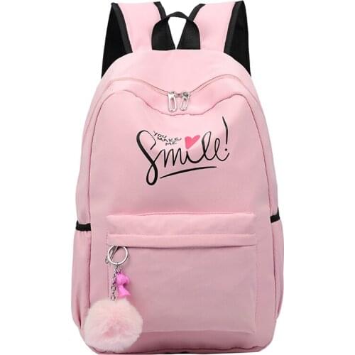 Preppy Style Fashion Women School Bag Brand Travel Backpack For Girls Teenagers Stylish Laptop Bag Rucksack girl schoolbag