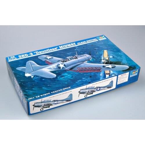 Trumpeter 02244 1/32 SBD-3 Dauntless MIDWAY(CLEAR EDITION)