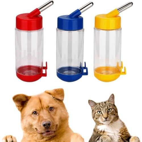Convenient Dog Water Bottle Leak-proof Automatic Pet Guinea Pig Squirrel Rabbit Drinking Bowl Hanging Dispenser Feeder