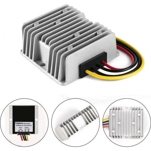 Newest 1 PC Voltage Converter 24V DC to 12V DC Step-Down Car DC Power Converter Autobike Headlight Modified Power Supplies