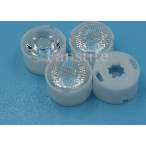 10pcs/lot 5degree 90degree 13mm CREE XTE XPE XPG XPL 3535 Led Secondary Optical Lens &Holder