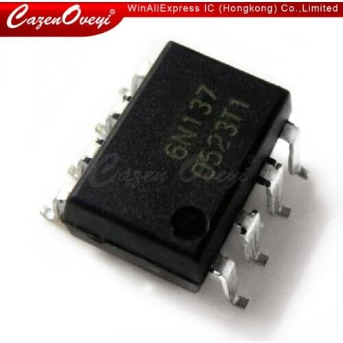 10pcs/lot 6N137SD 6N137S 6N137 SOP-8 new original In Stock