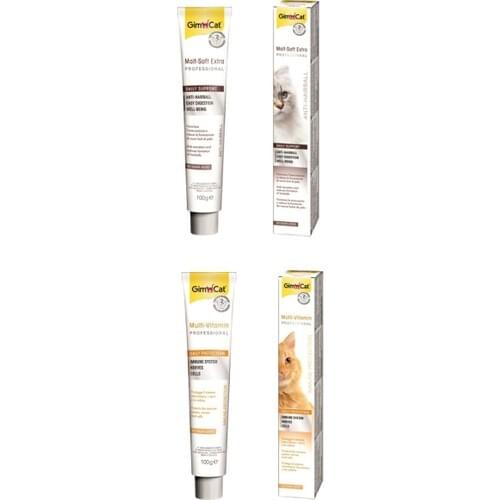 Gimcat Malt Soft Extra 100 g + Gimcat Multivitamin 100 g
