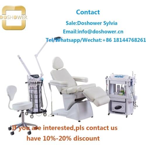 Doshower DS-T77 electric massage facial bed with massage bed portable for massage table folding