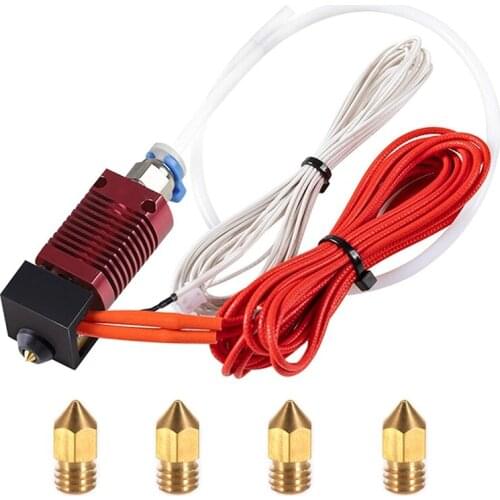 Ender 6 Hotend, Assembled Hotend Kit for Ender-6 3D Printer, 3D Printer Extruder Assembled MK8 Hot End Kit