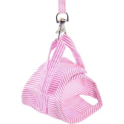 Small Animal Harness Pet Harness Leash Cotton Vest Durable Traction Rope Collar Cat Rabbit Dutch Pig Squirrel Ferret Chinchilla