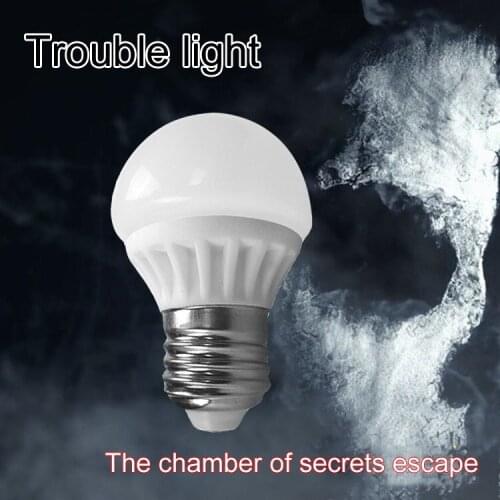 The chamber of secrets room escape room props organ failure bulb terrorist effect of bulb light bulb organs