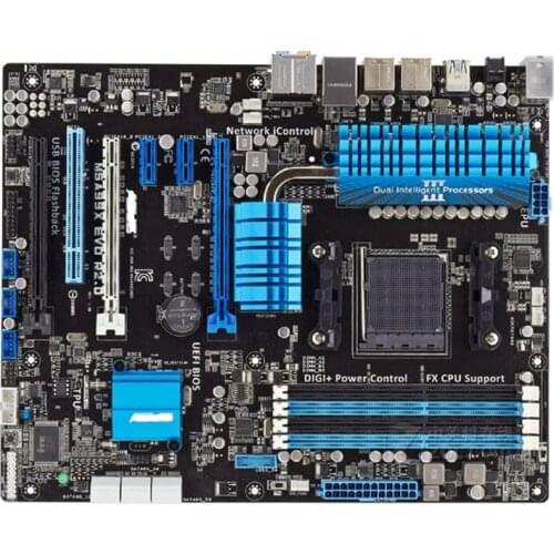 ASUS M5A99X EVO R2.0 original used mainboard DDR3 Socket AM3+ boards 32GB USB2.0 USB3.0 990X desktop motherboard PC