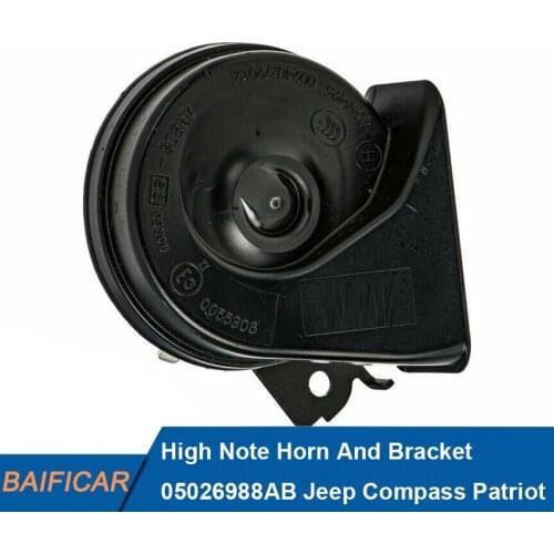 Baificar Brand New Genuine High Low Note Horn And Bracket 05026978AA, 05026988AB For 2007-17 Jeep Compass Patriot Dodge Caliber