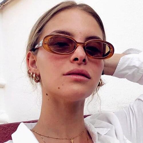 ONEVAN 2021 Small Sunglasses Women Luxury Brand Sun Glasses for Women/Men Candy Color Round Eyeglasses Vintage Oculos De Sol