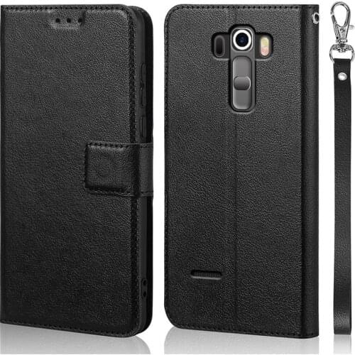 Luxury Flip Case for LG G4 Note / G Stylo / G4 Stylus LS770 Cover Original Book Design Leather Phone Coque Wallet Capa Stand
