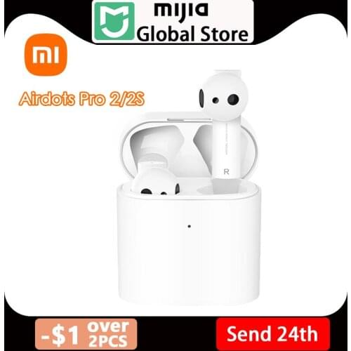 Xiaomi Airdots Pro 2s TWS Wireless Bluetooth Headset Mi True air 2 Control LHDC Tap Dual MIC ENC Wireless Bluetooth Earphone