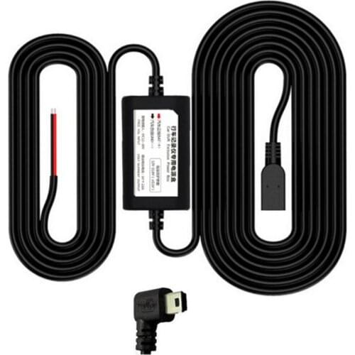 Universal Driving Recorder Car Powered USB Transformer Buck Line Parking Monitoring 12V To 5V 2.5A Step-down Line