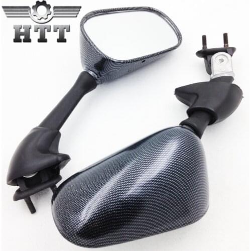 Aftermarket motorcycle parts Replacement Racing Mirrors For Yamaha YZF R6 YZFR6 YZF-R6 2001 2002 CARBON FIBER