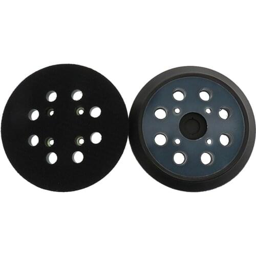 1PC Sanding Disc Velcro 125 mm Adhesive Disc Eccentric Sander Polishing Disc Eccentric Black Abrasive Tools