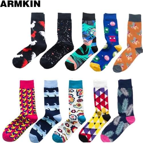 Мужские носки с принтом ARMKIN China At AliExpress