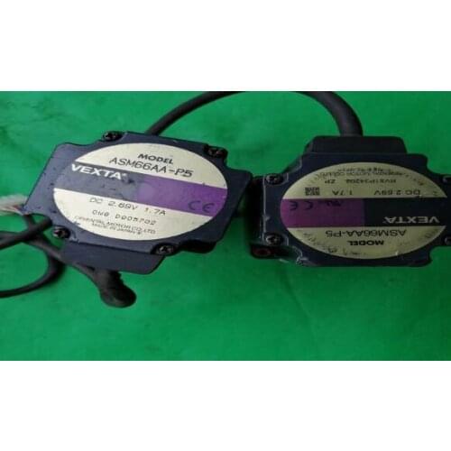 ASM66AA-P5 stepper motor , used in good condition . 80% appearance new , good working , free shipping