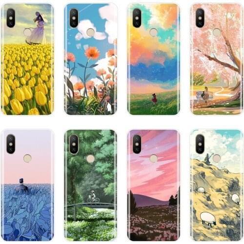 Phone Case For Xiaomi Xiaomi MI A1 A2 Lite Mi5 Mi6 Mi8 Cartoon Silicone Soft Back Cover For Xiaomi Mi 5 5C 5S 5X 6 6X Plus 8 SE