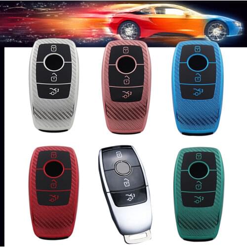 Blue Protective TPU key Case Shell Cover for Nissan 370Z Altima Cube GT-R Infiniti