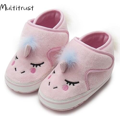 New Cute Unicorn Baby Shoes Sneakers Soft Bottom Anti Slip Children Toddler Shoes Baby Boy Girl Shoes Girls First Walkers