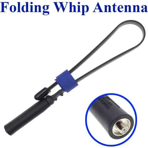 CS Tactical Antenna SMA-Female Dual Band VHF UHF 144/430Mhz Foldable For Baofeng UV-5R UV-82 UV-9R BF-888S Walkie Talkie etc