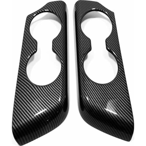 For Toyota Highlander 2021 2022 The Third Row Interior Accessories Rear Third Water Cup Holder Trim Cover Decoration Frame