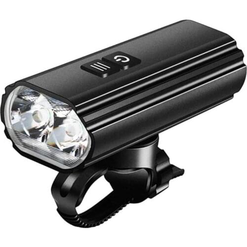 4800MAh Bicycle Light USB Rechargeable Bike Lights IPX6 Waterproof LED Headlight Bike Accessories