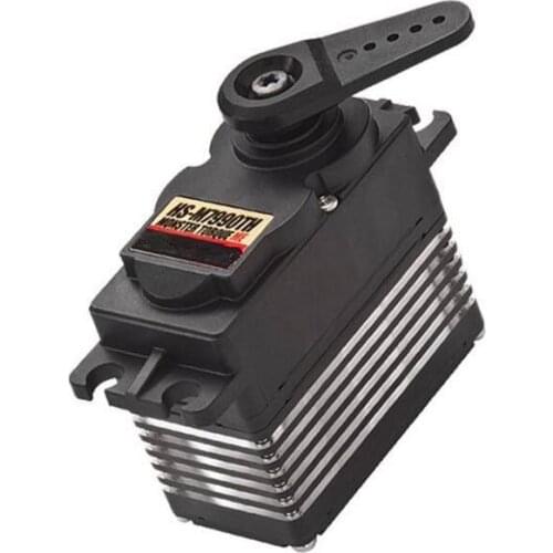 HS-M7990TH High voltage digital torsional magnetic coded titanium gear steering gear Torque kg./cm. (6.0V / 7.4V): 36/44