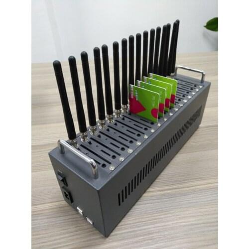 Competitive price bulk sms device MTK 16 port modem usb interface support IMEI change by at command