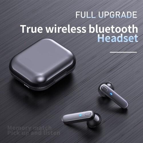 R20 True Wireless Bluetooth Headset 5.0 Sports Business In-ear Headphones Noise Reduction Waterproof With Microphone
