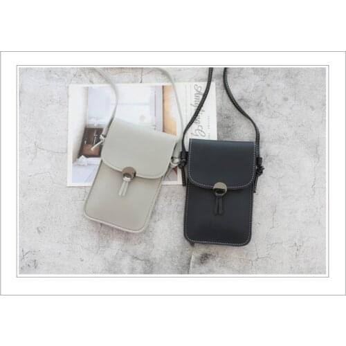 New Colorful Small Cellphone Bag Female Fashion Daily Use Shoulder Bags Women Leather Mini Crossbody Messenger Bag Ladies Purse