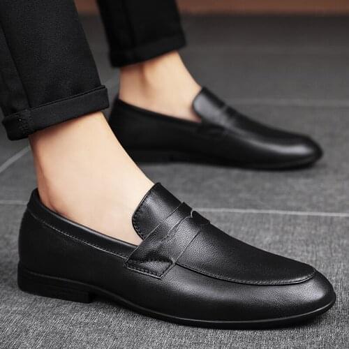 Leisure shoes sale causal zapatos breathable sapato black spring cuero 2020 casuales para male zapatillas mens de hombre flat