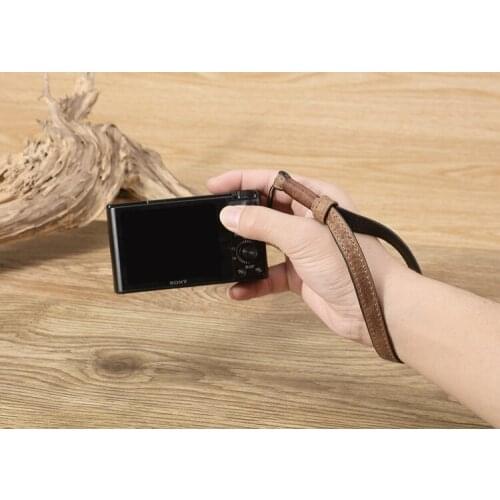 Original Genuine Leather Digital Camera Wrist Hand Strap Grip Strap Fashion DSLR Wrist Lanyard For Sony Canon Nikon G7X Ricoh GR