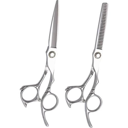 6 Inch Janpan Stainless Steel 440C Hairdressing Cutting Thinning Shears Scissors Hair Professional Barber