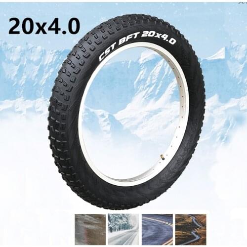 20x4.0 bicycle ATV tyre beach bike tire 20x4.0 city fat tyres snow bike tires wire bead For fat Electric Bike CST Inner tube