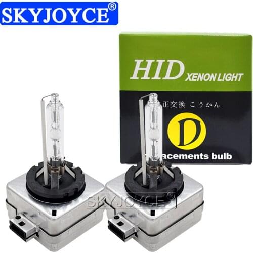 SKYJOYCE 2PCS 12V 55W Xenon D1S HID Bulb 35W D3S Xenon Lamp Bulbs D2S 4300K 5000K 6000K 8000K 10000K D4S D2R Car Headlamp Light